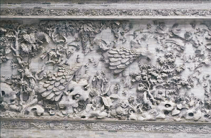 成人抖音网站水泥砖雕